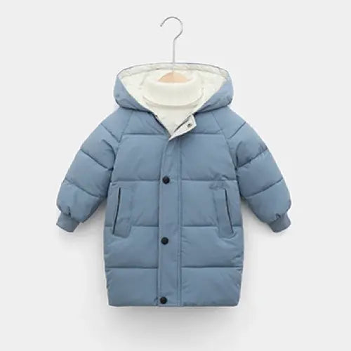 Girls Winter Jacket Zipper Hoodie Polyester 2-10 Years - As The Picture / 2T-3T(Size100)