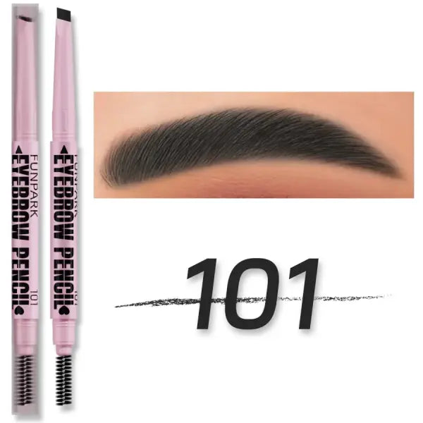 2 in1 Eyebrow pencil professional Cosmetics makeup for women 5 Colors Waterproof Eyebrow Tattoo brush Long Lasting