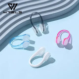 2 Pcs Swimming Nose Clip Professional Swimming Training Anti-choking Comfortable Waterproof and Non-slip Nose Clip