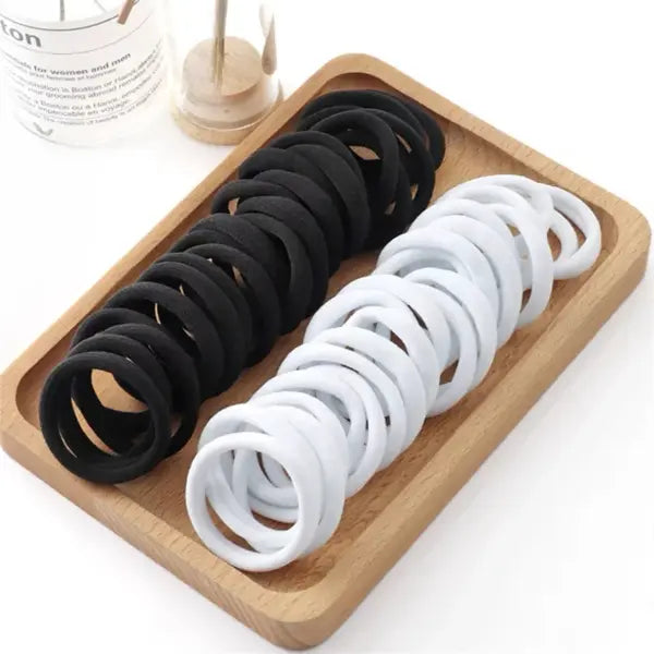 100pcs Kids Elastic Hair Bands Girls Sweets Scrunchie Set