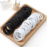 100pcs Kids Elastic Hair Bands Girls Sweets Scrunchie Set