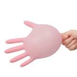 20/50/100PCS Pink Nitrile Gloves Household Cleaning Nitrile Gloves Kitchen Cooking Petcare Beauty Nail Multifunctional