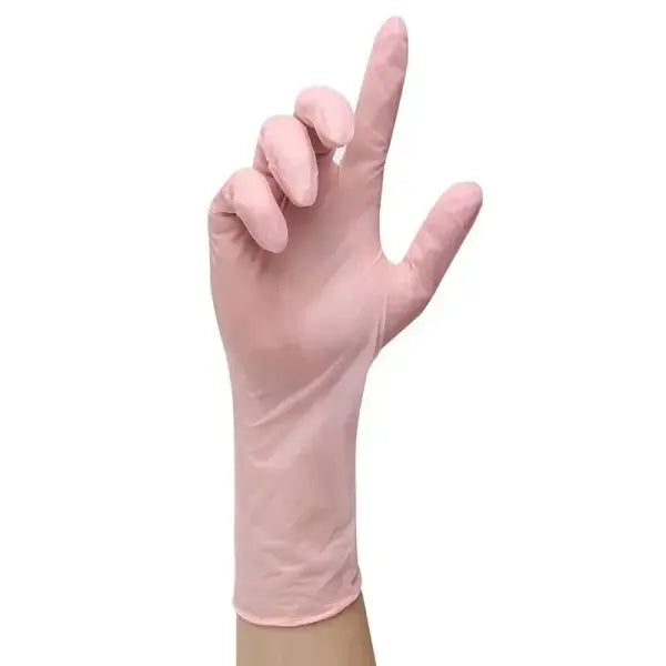 20/50/100PCS Pink Nitrile Gloves Household Cleaning Nitrile Gloves Kitchen Cooking Petcare Beauty Nail Multifunctional