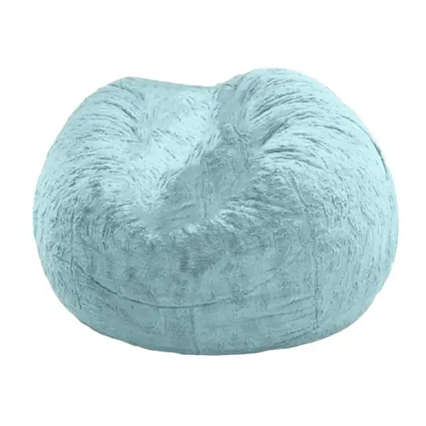 Giant Bean Bag Sofa Chair Cover - Large Relax Lounge Floor Seat & Futon (Cover Only No Filling) - Sky 150x75cm