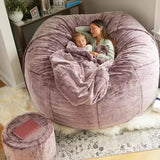 2022 New Bean Bag Sofa Bed Pouf No Filling Stuffed Giant Beanbag Relax Lounge Chair Tatami Futon Floor Seat Furniture