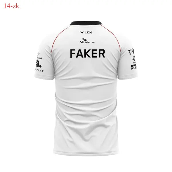T1 Esports Team Jersey – LOL World Finals Fan T-Shirt for Men - TTa00651LJ / M