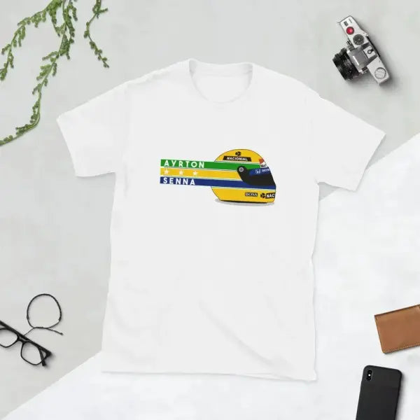 Ayrton Senna Formula 1 Graphic T-Shirt – Y2K Unisex Tee for Men & Women Gym & Casual Top - 3 / XXL