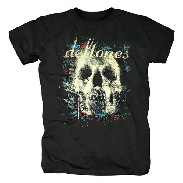 Deftones Band T-Shirt – Unisex Cotton Rock Tee Oversized Summer Short Sleeve Top - 2 / L