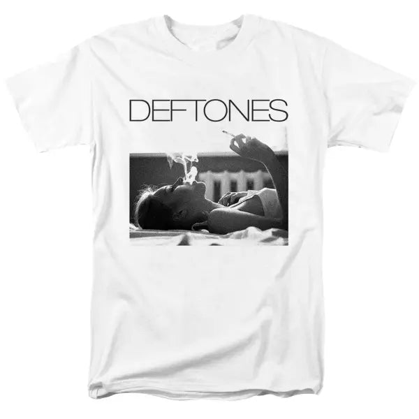Deftones Band T-Shirt – Unisex Cotton Rock Tee Oversized Summer Short Sleeve Top - 6 / L
