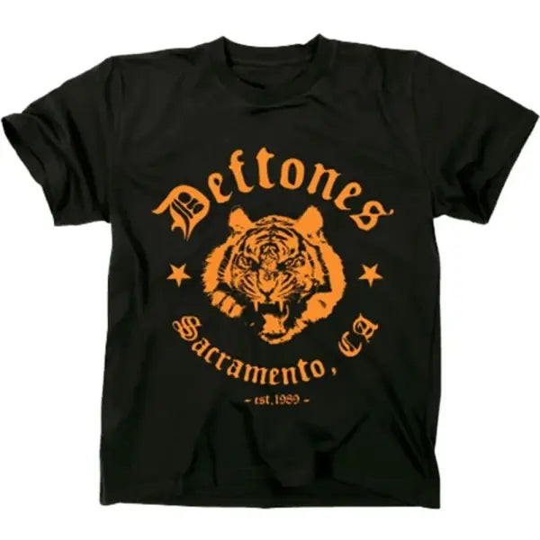 Deftones Band T-Shirt – Unisex Cotton Rock Tee Oversized Summer Short Sleeve Top - 13 / XXL