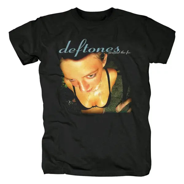 Deftones Band T-Shirt – Unisex Cotton Rock Tee Oversized Summer Short Sleeve Top - 1 / S