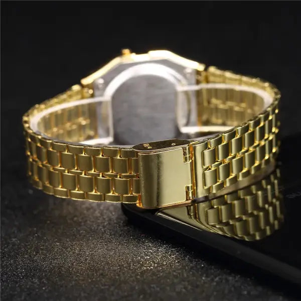 2025 Digital Watches For Men Sports Waterproof Bracelet Clock Gold Electronice LED Wristwatch Women Casucal montre