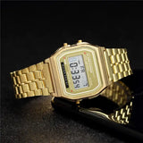 2025 Digital Watches For Men Sports Waterproof Bracelet Clock Gold Electronice LED Wristwatch Women Casucal montre