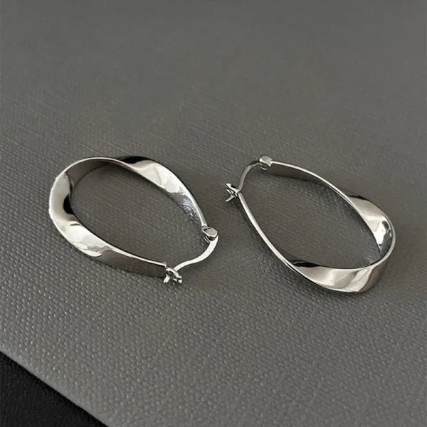 2025 Fashion French Hoop Earrings – Vintage Metal Jewelry Gift - Himpall