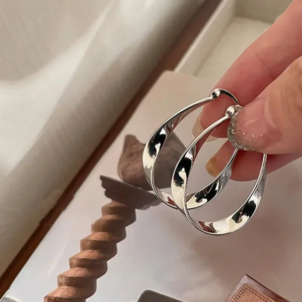 2025 Fashion French Hoop Earrings – Vintage Metal Jewelry Gift - Himpall