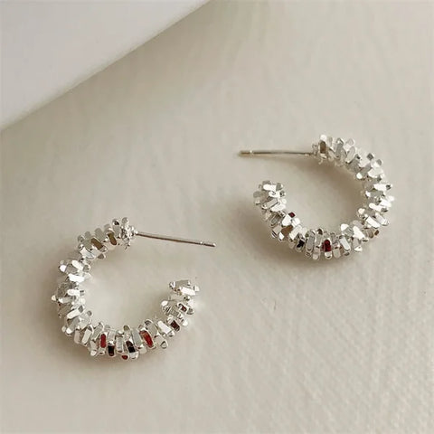 2025 Fashion French Hoop Earrings – Vintage Metal Jewelry Gift - Himpall