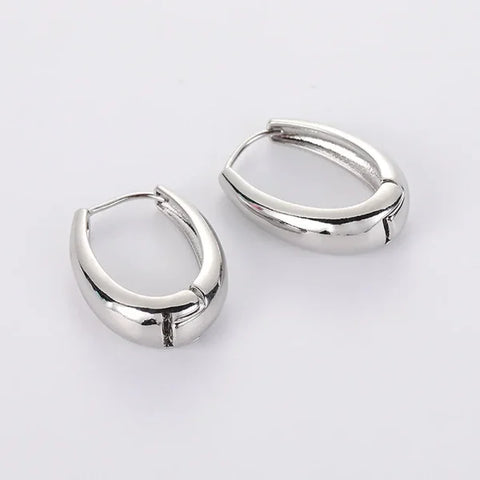 2025 Fashion French Hoop Earrings – Vintage Metal Jewelry Gift - Himpall