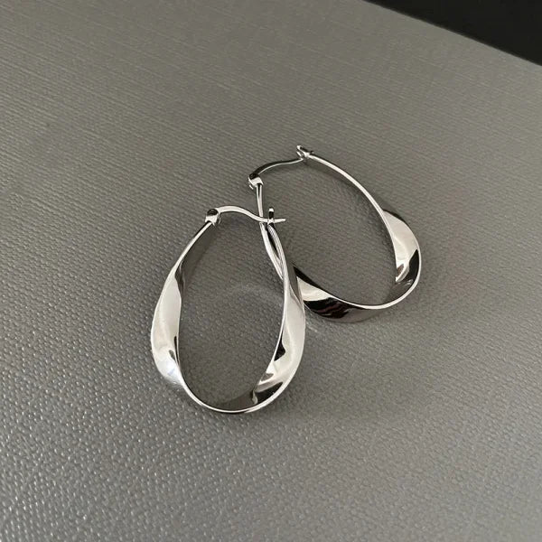 2025 Fashion French Hoop Earrings – Vintage Metal Jewelry Gift - Himpall