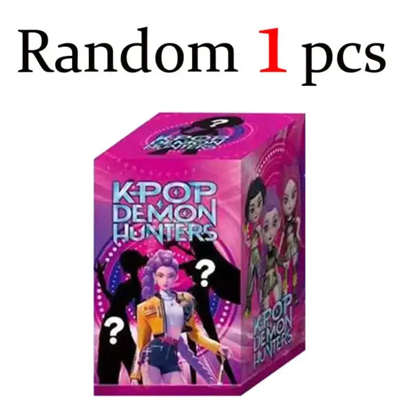 Hot Anime K-Pop Devil Hunter Vinyl Toy – Rumi Mira & Zoi Collectible Doll - Random 1 pcs