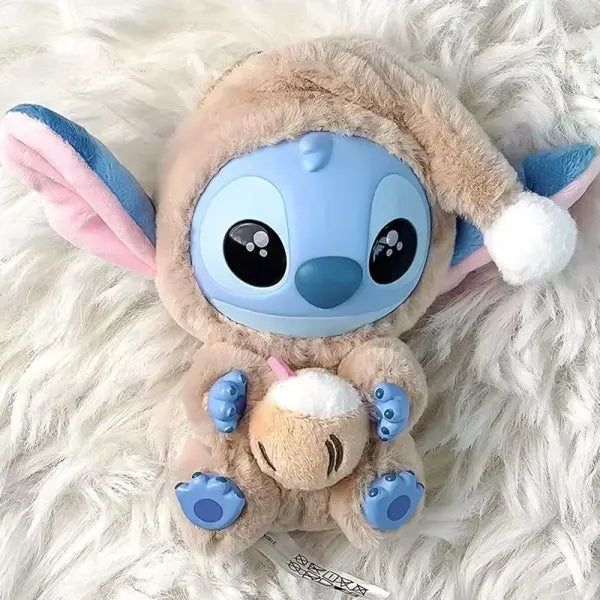 Stitch “Eat Something Before Sleep” Blind Box – Cute Vinyl & Plush Mystery Bag Pendant Toy - No box 3