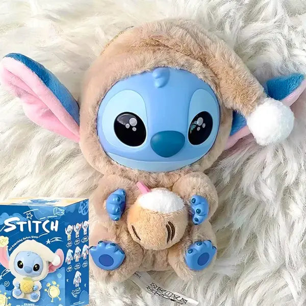 Stitch “Eat Something Before Sleep” Blind Box – Cute Vinyl & Plush Mystery Bag Pendant Toy - With box 4