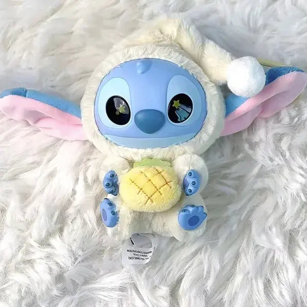Stitch “Eat Something Before Sleep” Blind Box – Cute Vinyl & Plush Mystery Bag Pendant Toy - No box