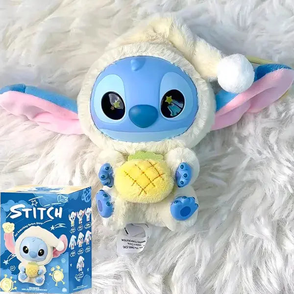 Stitch “Eat Something Before Sleep” Blind Box – Cute Vinyl & Plush Mystery Bag Pendant Toy - With box 1