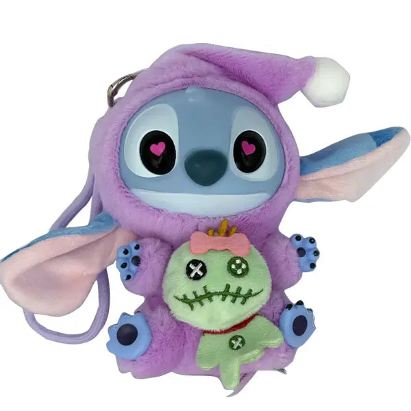 Stitch “Eat Something Before Sleep” Blind Box – Cute Vinyl & Plush Mystery Bag Pendant Toy - No box 7