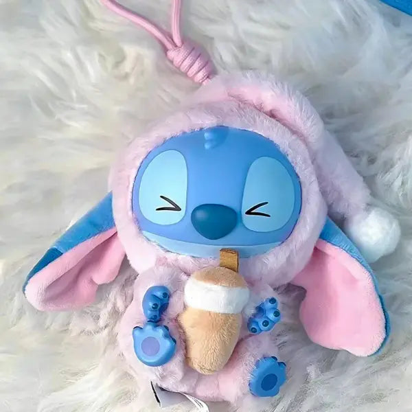Stitch “Eat Something Before Sleep” Blind Box – Cute Vinyl & Plush Mystery Bag Pendant Toy