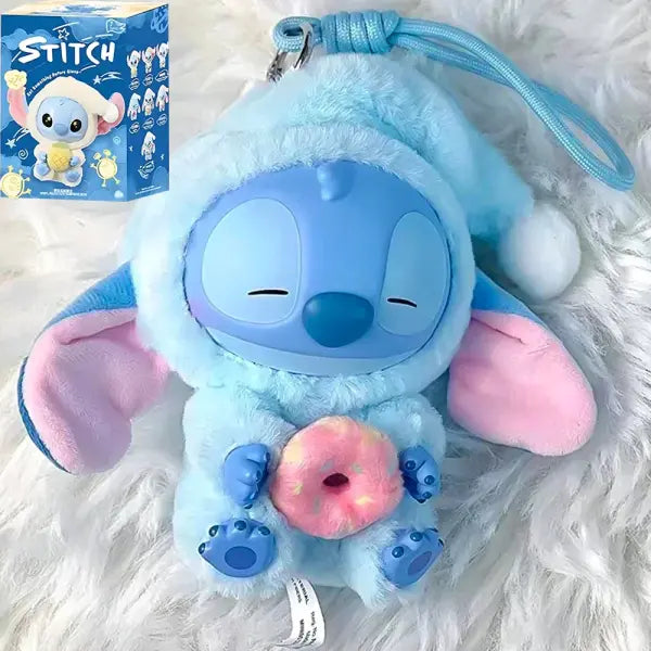 Stitch “Eat Something Before Sleep” Blind Box – Cute Vinyl & Plush Mystery Bag Pendant Toy - With box 2