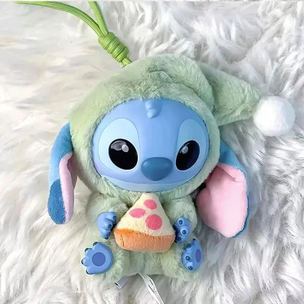 Stitch “Eat Something Before Sleep” Blind Box – Cute Vinyl & Plush Mystery Bag Pendant Toy - No box 2