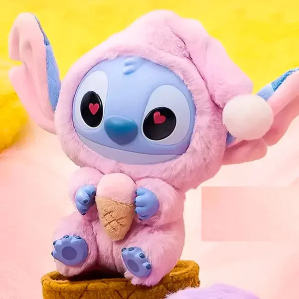 Stitch “Eat Something Before Sleep” Blind Box – Cute Vinyl & Plush Mystery Bag Pendant Toy