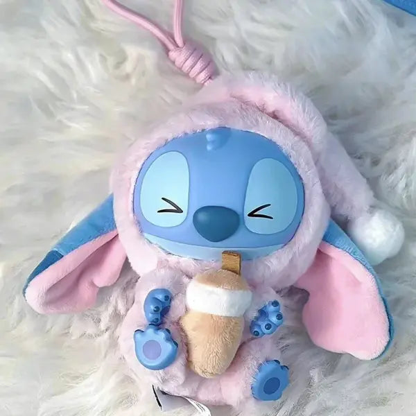 Stitch “Eat Something Before Sleep” Blind Box – Cute Vinyl & Plush Mystery Bag Pendant Toy - No box 6