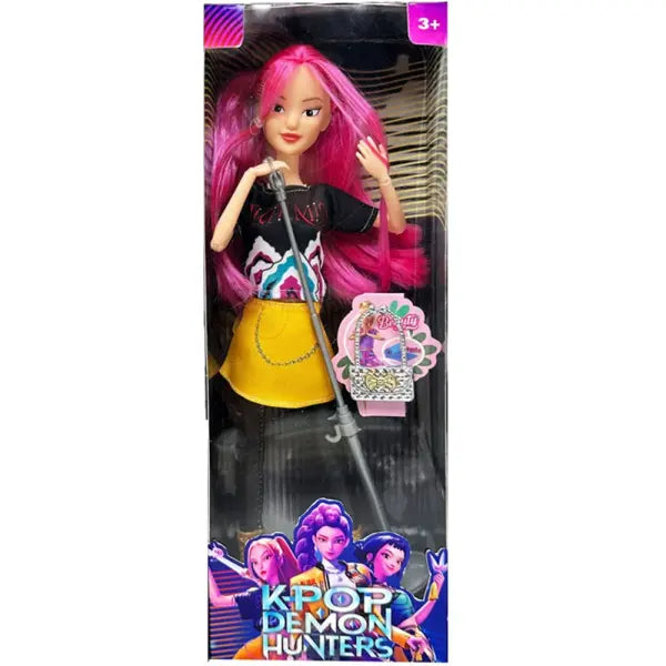 Anime KPop Demon Hunters Doll Vinyl Toy Rumi Mira zoi Character vinyl mask figurine Birthday Gift Fan Club Gifts - 2