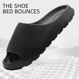 2025 New Coconut Slippers Feel Like Stepping on Shit Thick-soled Sandals Summer New Non-slip Wearing Sandals Men Women