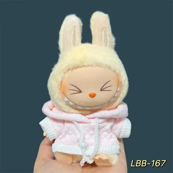 Labubu 17cm Doll Clothes – K-Pop EXO Style Outfits & Accessories for Labubu V1/V2 Figures - LBB-167 / No dolls No shoes