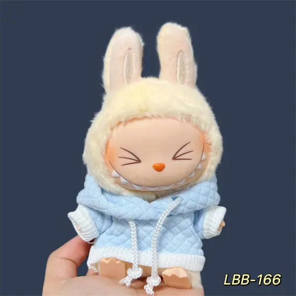Labubu 17cm Doll Clothes – K-Pop EXO Style Outfits & Accessories for Labubu V1/V2 Figures - LBB-166 / No dolls No shoes