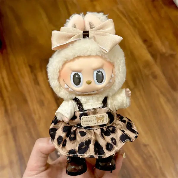Labubu 17cm Doll Clothes – K-Pop EXO Style Outfits & Accessories for Labubu V1/V2 Figures - LBB-177 / No dolls No shoes