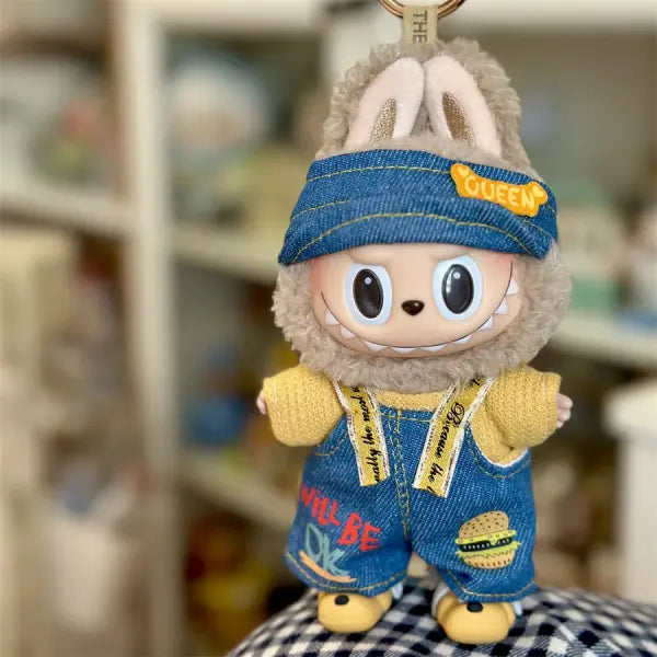 Labubu 17cm Doll Clothes – K-Pop EXO Style Outfits & Accessories for Labubu V1/V2 Figures - LBB-148 / No dolls No shoes