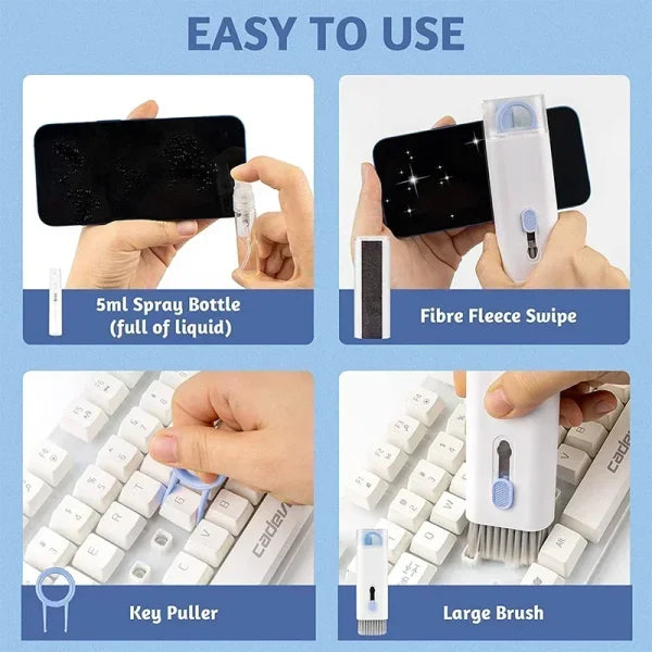 2025 New Multifunctional Cleaning Kit for Laptop, Keyboard, Screen & Earbuds - Himpall