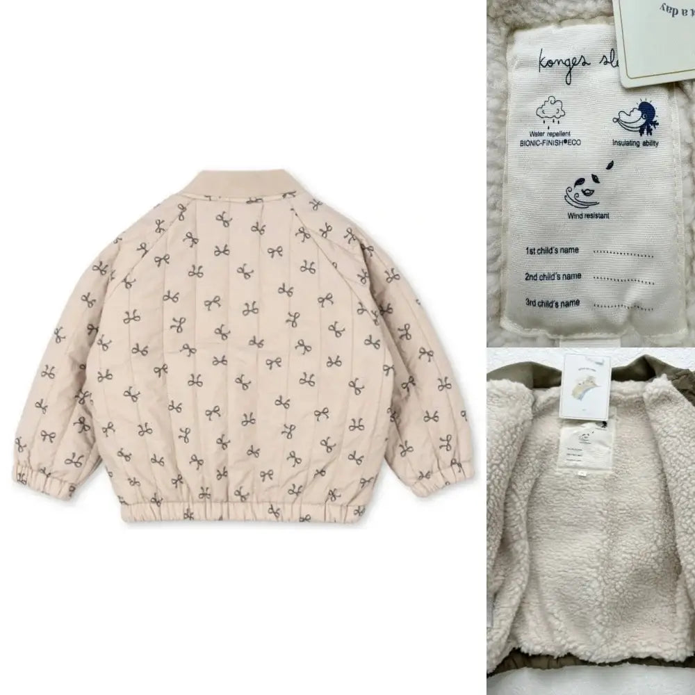 2025 New Winter Brand Baby Boys Jackets Lambswool Cartoon Sequin Outerwear Kids Clothes Girls Windproof Coat Flight