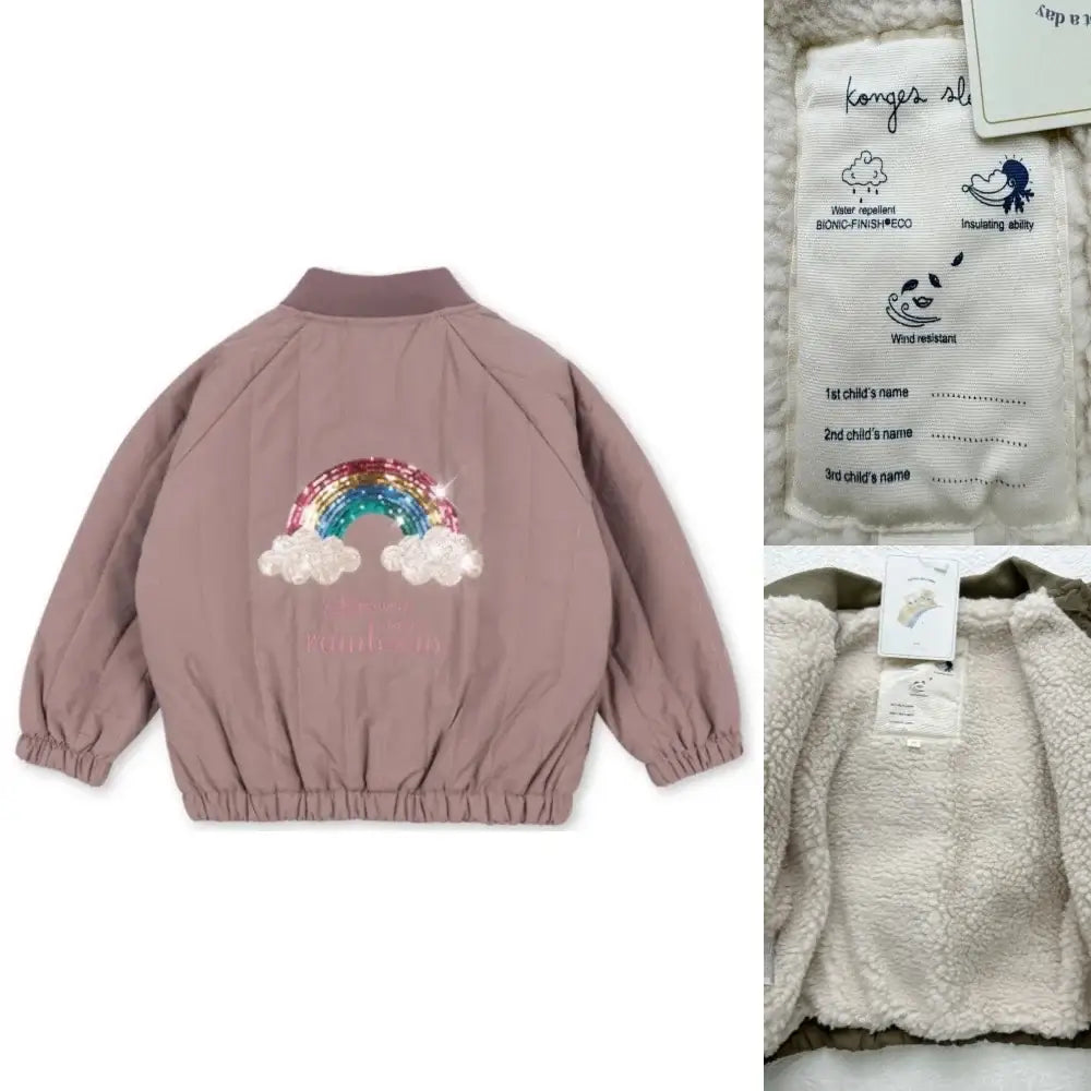 2025 New Winter Brand Baby Boys Jackets Lambswool Cartoon Sequin Outerwear Kids Clothes Girls Windproof Coat Flight