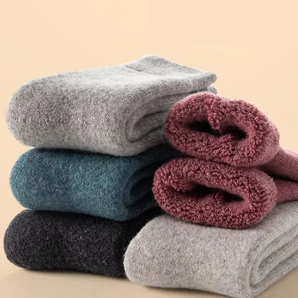 Winter Warm Women Wool Socks for Cold Weather
