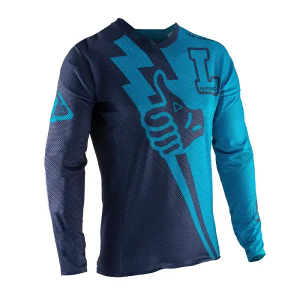 Men’s MTB Downhill Racing Jersey – Breathable Mountain Bike & Motocross Shirt - G-11 / 2XL