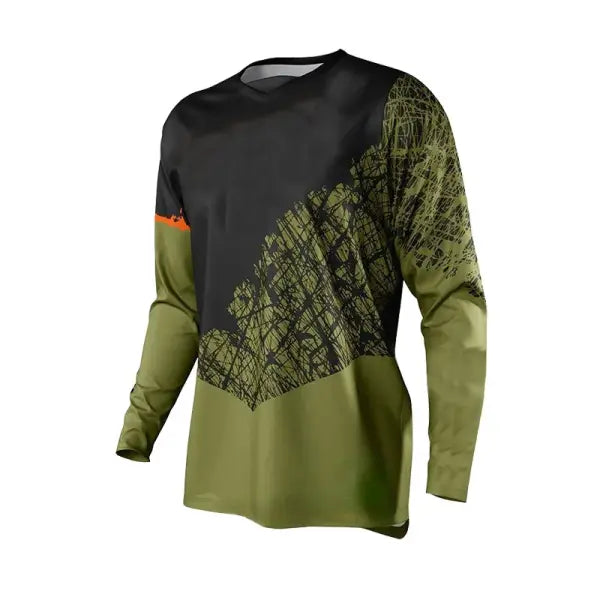 Men’s MTB Downhill Racing Jersey – Breathable Mountain Bike & Motocross Shirt - G-07 / 2XL