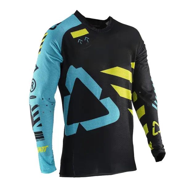 Men’s MTB Downhill Racing Jersey – Breathable Mountain Bike & Motocross Shirt - G-23c / XS（old）