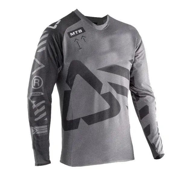 Men’s MTB Downhill Racing Jersey – Breathable Mountain Bike & Motocross Shirt - G-02c / 2XL