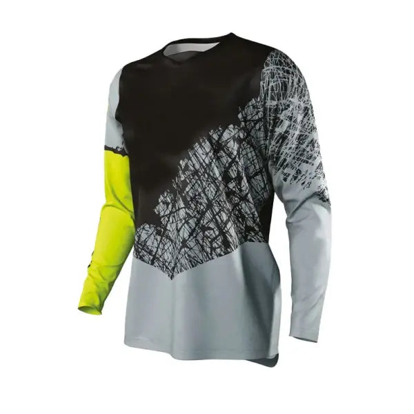Men’s MTB Downhill Racing Jersey – Breathable Mountain Bike & Motocross Shirt - G-08 / XS（old）