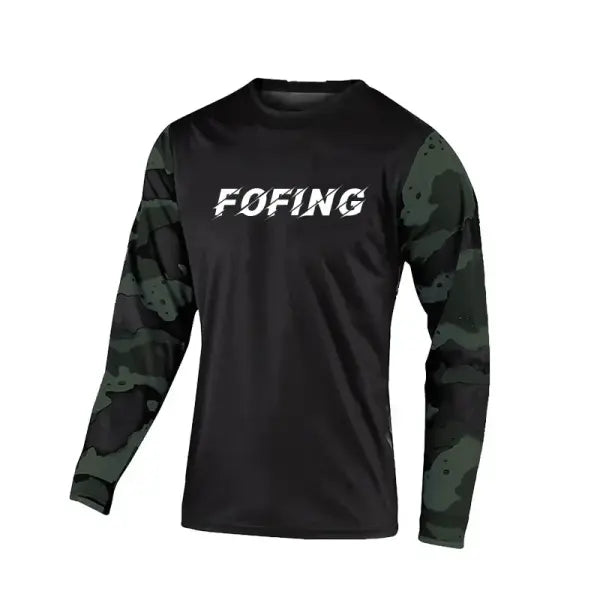 Men’s MTB Downhill Racing Jersey – Breathable Mountain Bike & Motocross Shirt - G-10 / 2XL