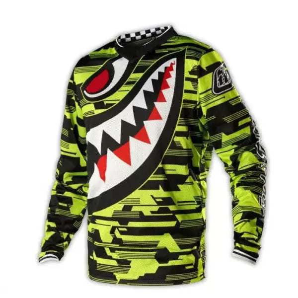 Men’s MTB Downhill Racing Jersey – Breathable Mountain Bike & Motocross Shirt - G-16c / 2XL